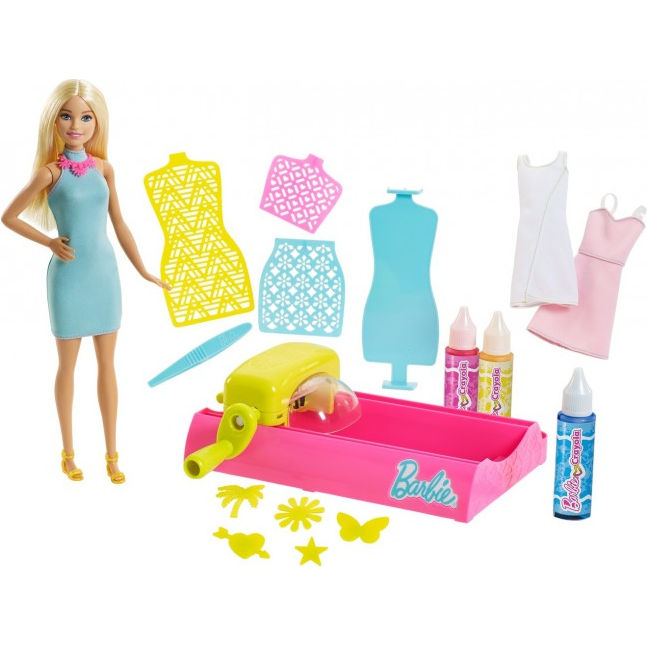 Набор Barbie x Crayola Фабрика волшебных красок”