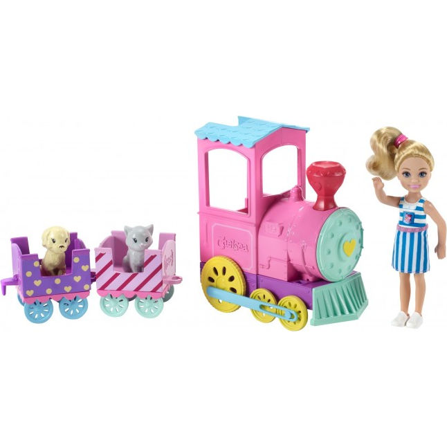 Набор Barbie Челси и поезд