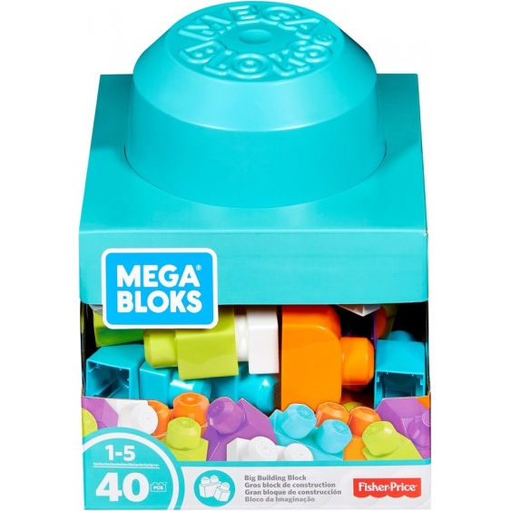 Конструктор Великий кубик (40 деталей) Mega Bloks
