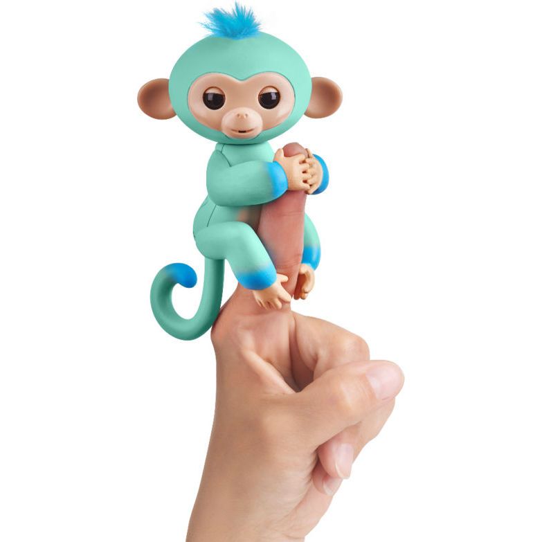 Інтерактивна Двобарвна Мавпочка Зелено-Синій Едді