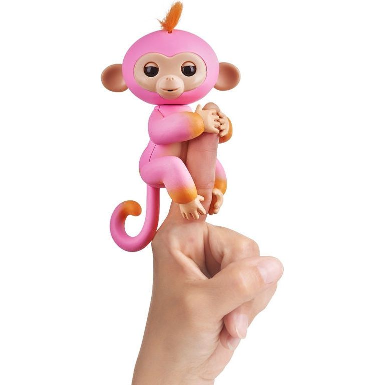 Інтерактивна Двобарвна Мавпочка Рожево-Помаранчева Саммер